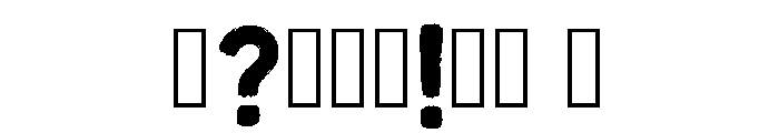 Storm Regular Font OTHER CHARS