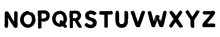 Storm Regular Font LOWERCASE
