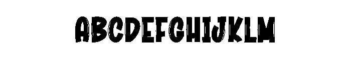 Storm Shadow Font UPPERCASE