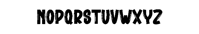 Storm Shadow Font LOWERCASE