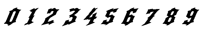 Storm Vanguard Font OTHER CHARS