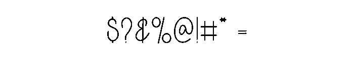 Storming Stage Font OTHER CHARS