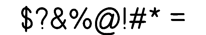 Stormy Weather Font OTHER CHARS