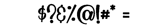Story Bloom Regular Font OTHER CHARS