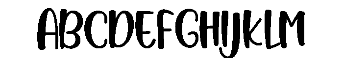 Story Bloom Regular Font UPPERCASE