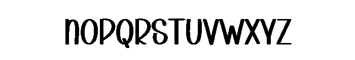 Story Book Font LOWERCASE