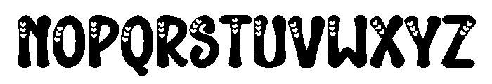 Story In Love Font UPPERCASE