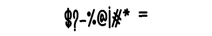 Story Melody1 Font OTHER CHARS