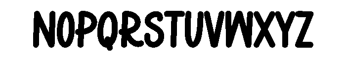 Story Melody1 Font LOWERCASE