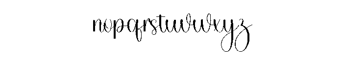 Story Mountain Font LOWERCASE