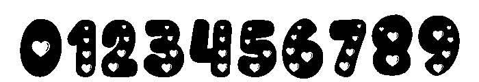 Story Of Love Regular Font OTHER CHARS