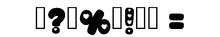 Story Of Love Regular Font OTHER CHARS