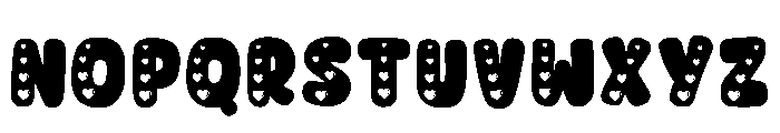 Story Of Love Regular Font UPPERCASE