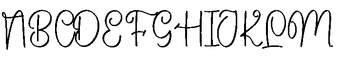 Story Pumpkin Font UPPERCASE