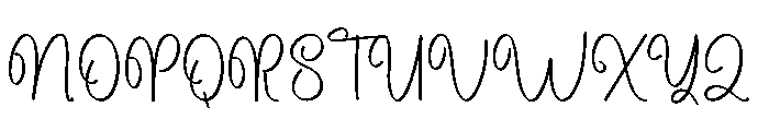Story Pumpkin Font UPPERCASE