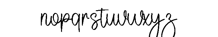 Story Pumpkin Font LOWERCASE