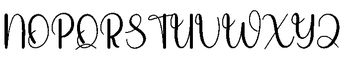 Story Student Font UPPERCASE
