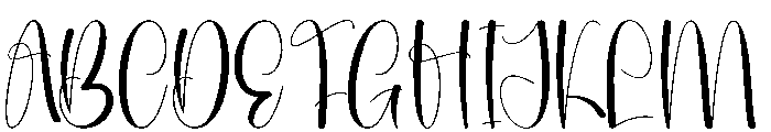Story Wednesday Font UPPERCASE