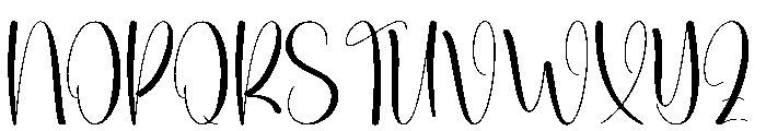 Story Wednesday Font UPPERCASE