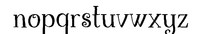 Story Wisp Regular Font LOWERCASE