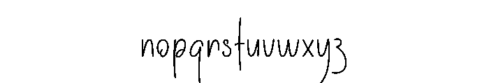 Storytime Hollywing Font LOWERCASE
