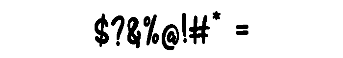 Storytime WondersRegular Font OTHER CHARS
