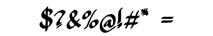 Stramonium Font OTHER CHARS