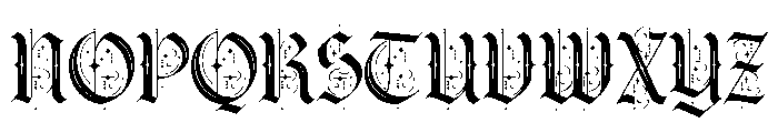 Strata magic Regular Font UPPERCASE