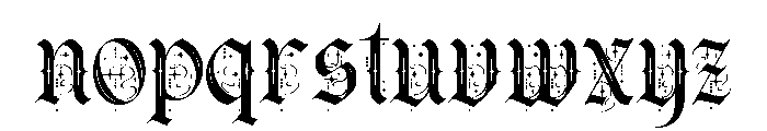 Strata magic Regular Font LOWERCASE