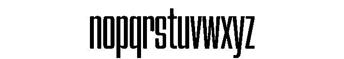 Stratos Font LOWERCASE