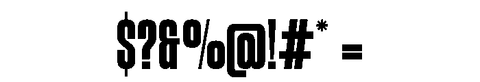 Strave Regular Font OTHER CHARS