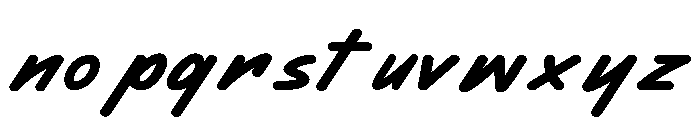 Stravig Font LOWERCASE