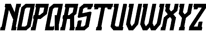 Stravik Italic Font UPPERCASE