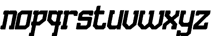 Stravik Italic Font LOWERCASE