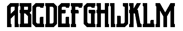 Stravik Font UPPERCASE