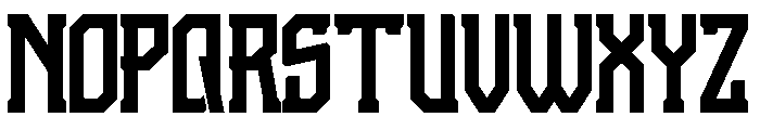 Stravik Font UPPERCASE