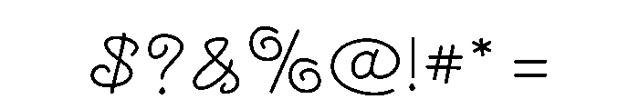Strawberry Breeze Font OTHER CHARS