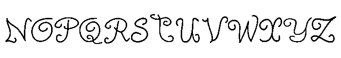 Strawberry Breeze Font UPPERCASE