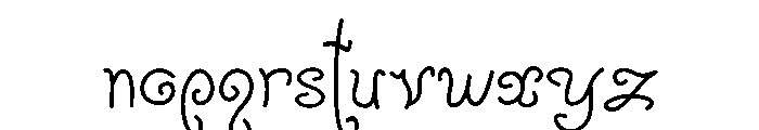 Strawberry Breeze Font LOWERCASE