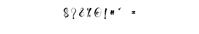 Strawberry Handwriti Font OTHER CHARS