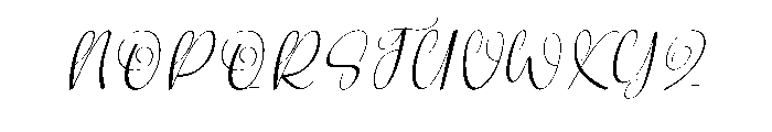 Strawberry Handwriti Font UPPERCASE
