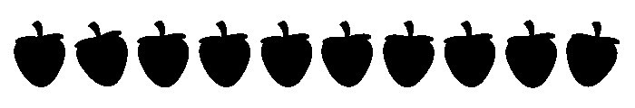 Strawberry Kisses CF Font OTHER CHARS