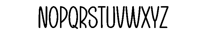 Strawberry Milk Cand Font LOWERCASE