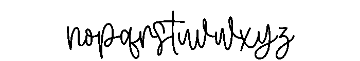 Strawberry Milk Candy Script Script Font LOWERCASE