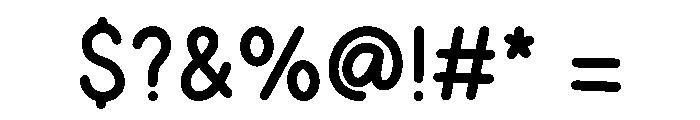 Strawberry Planner Font OTHER CHARS