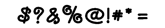 Strawberry Pop Font OTHER CHARS