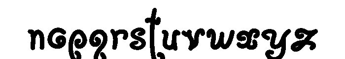 Strawberry Pop Font LOWERCASE