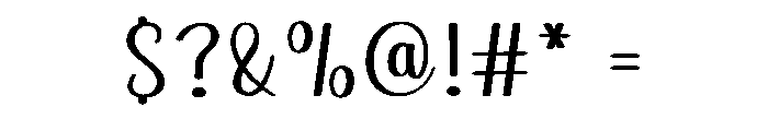 Strawberry Tourism Font OTHER CHARS
