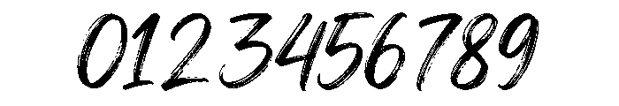 Streaking Regular Font OTHER CHARS
