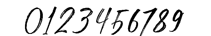 Streaklines Regular Font OTHER CHARS